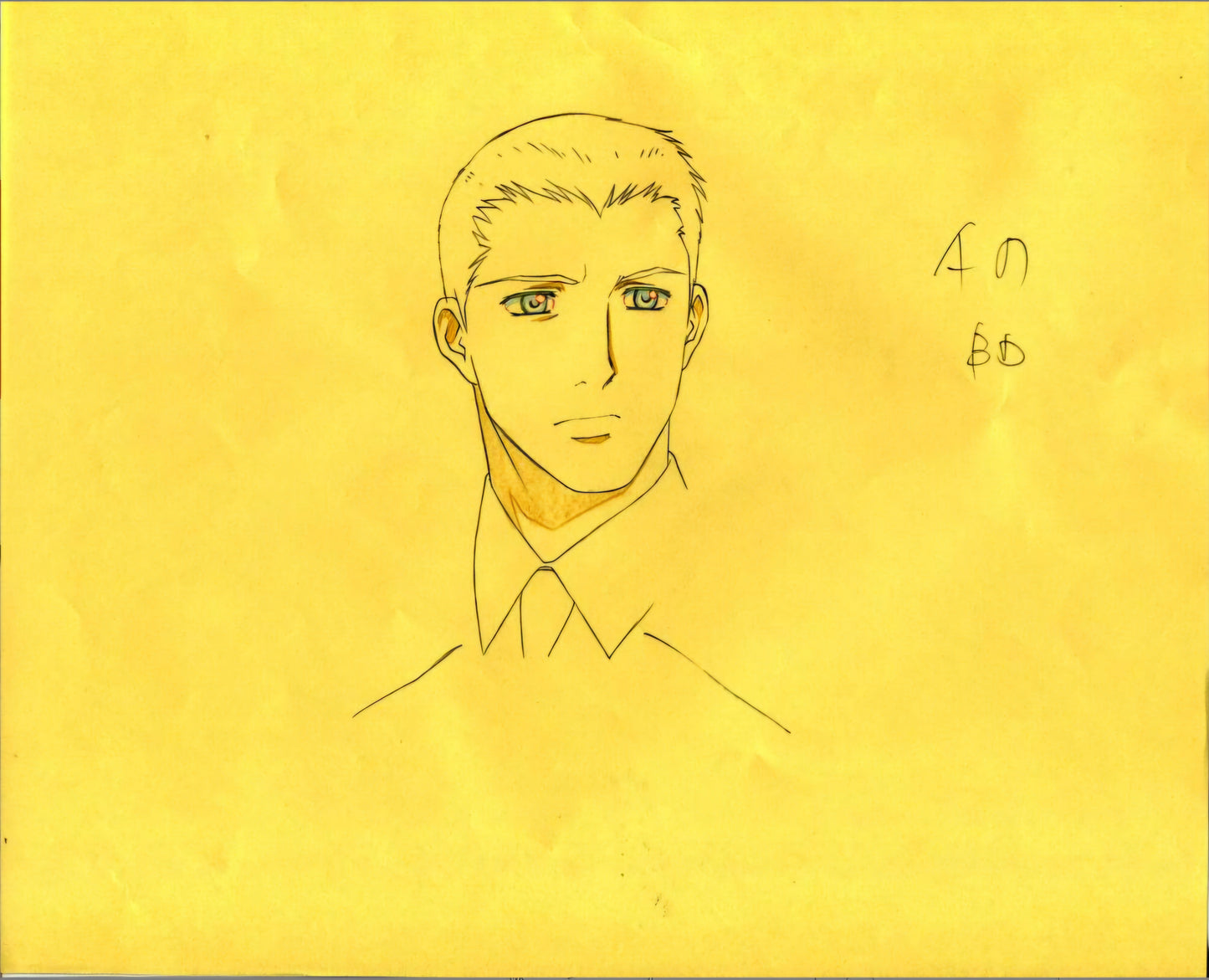 Wolf's Rain: Hubb Lebowski key animation Genga