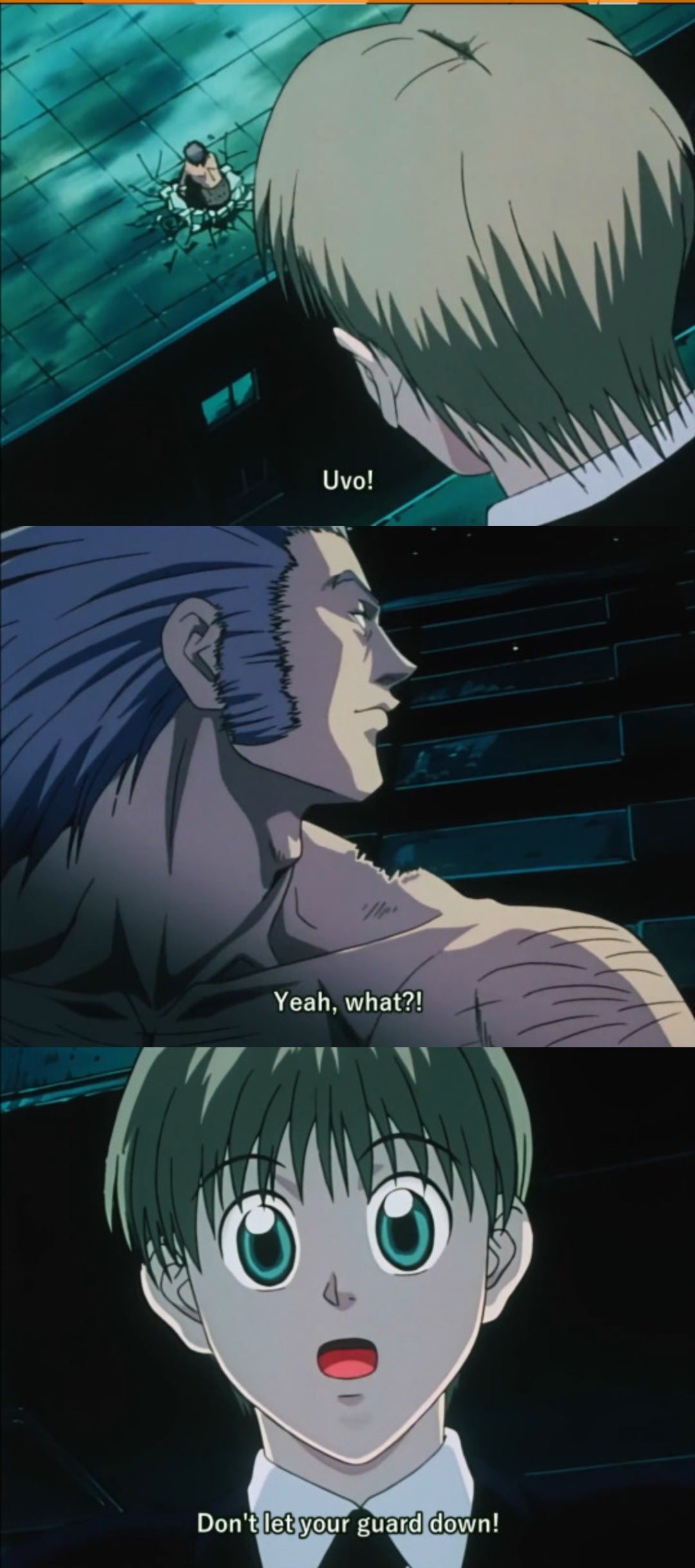 Hunter X Hunter: Shalnark animation Cel + background