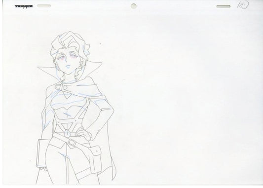 Little Witch Academia: Croix Meridies in-between animation douga