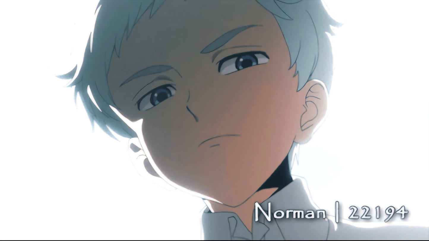 The Promised Neverland Norman rough key animation genga