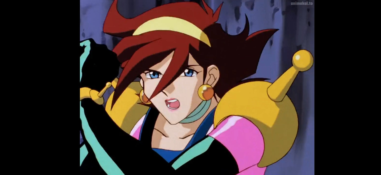 Mobile Fighter G Gundam: Rain Mikamura key animation genga