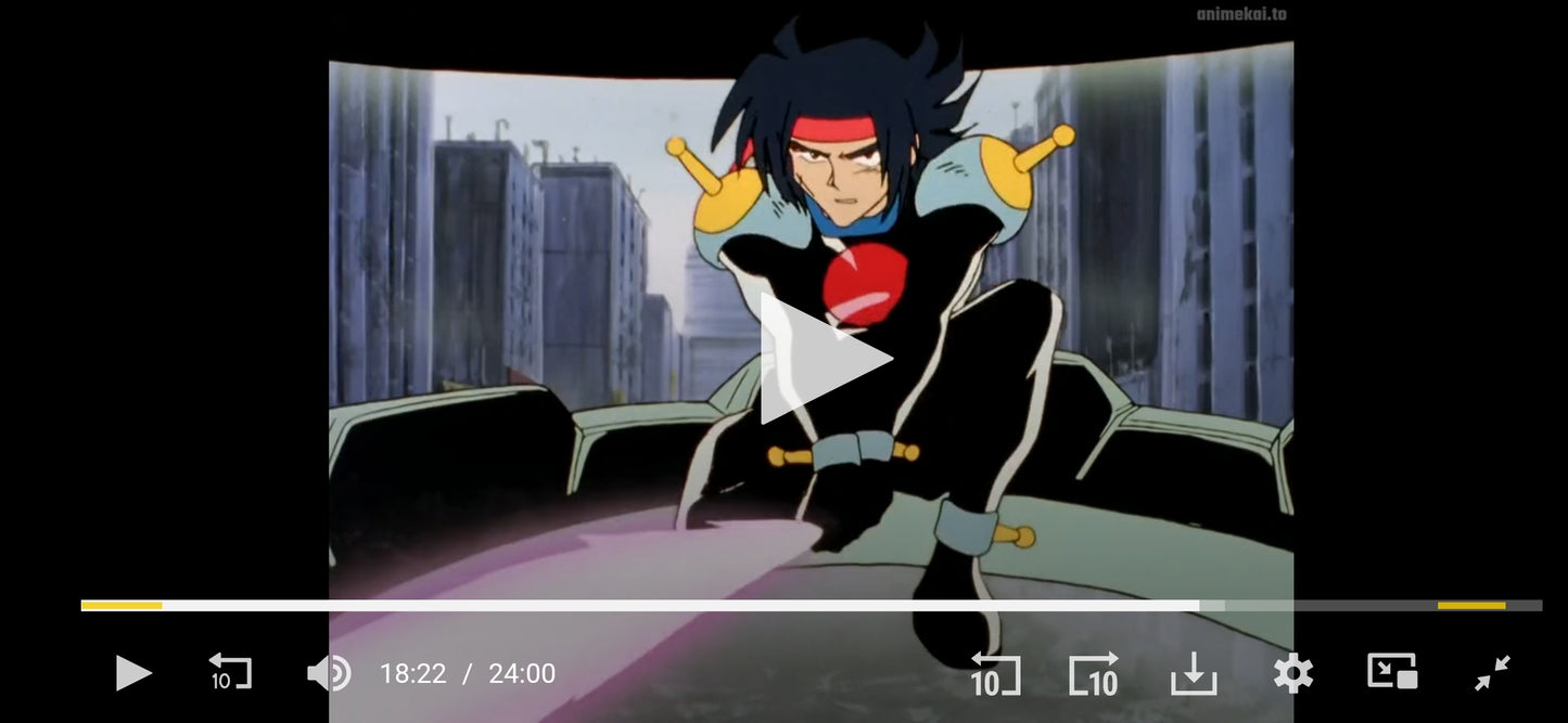 Mobile Fighter G Gundam Domon Kasshu (Shining Finger Sword) key animation genga