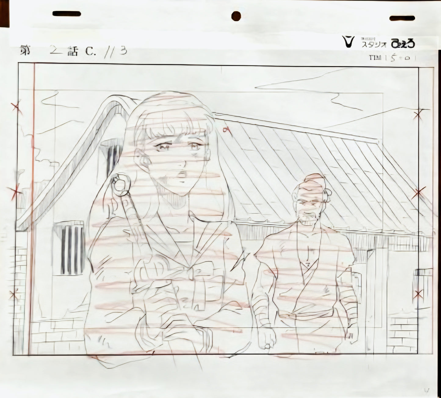 The Twelve Kingdoms Youko Nakajima animation layout