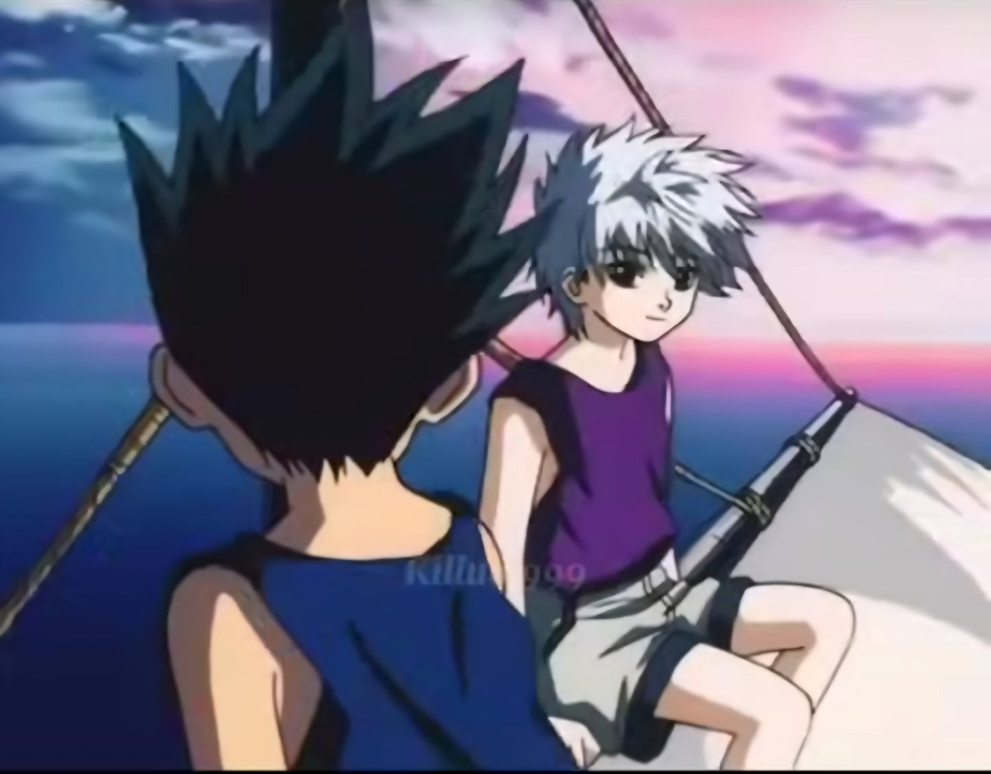 Hunter x Hunter: Gon and Killua animation cel