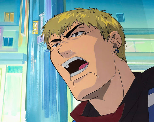 GTO Great Teacher Onizuka: Onizuka Animation Cel + background 3pc