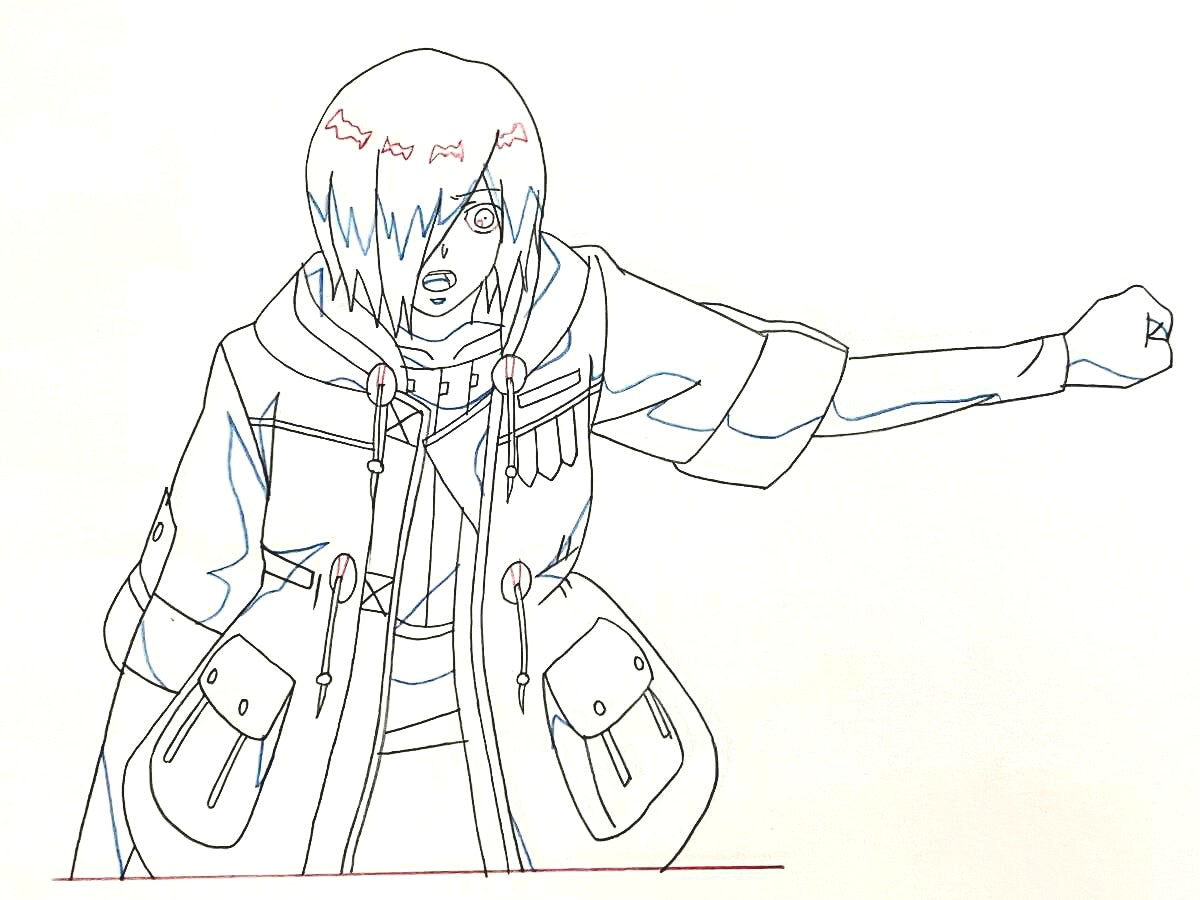 Tokyo Ghoul: Touka, Enji Koma, Renji Yomo (Raven)  & Akira Mado?  animation douga  10 pc lot