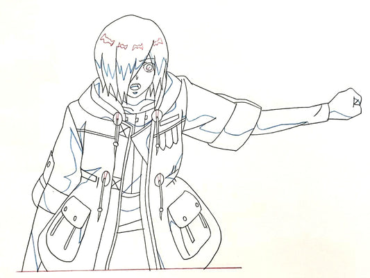 Tokyo Ghoul: Touka, Enji Koma, Renji Yomo (Raven)  & Akira Mado?  animation douga  10 pc lot