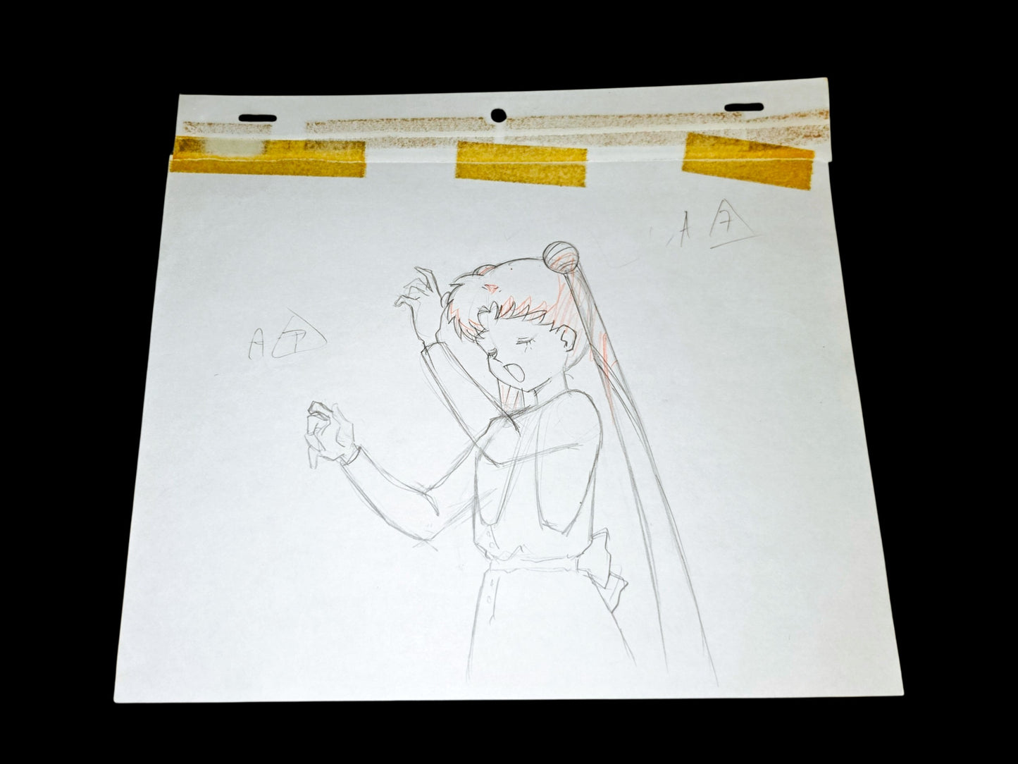 Sailor Moon: Usagi Tsukino animation genga 4 pc