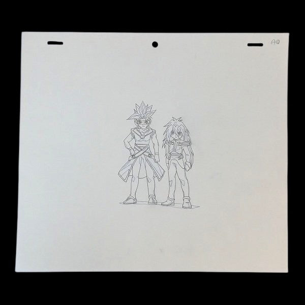 Beyblade VForce: Zeo and Gordo animation genga/douga huge lot
