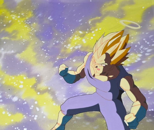 Dragonball Z: SSJ Vegeta animation cel Akira Toriyama