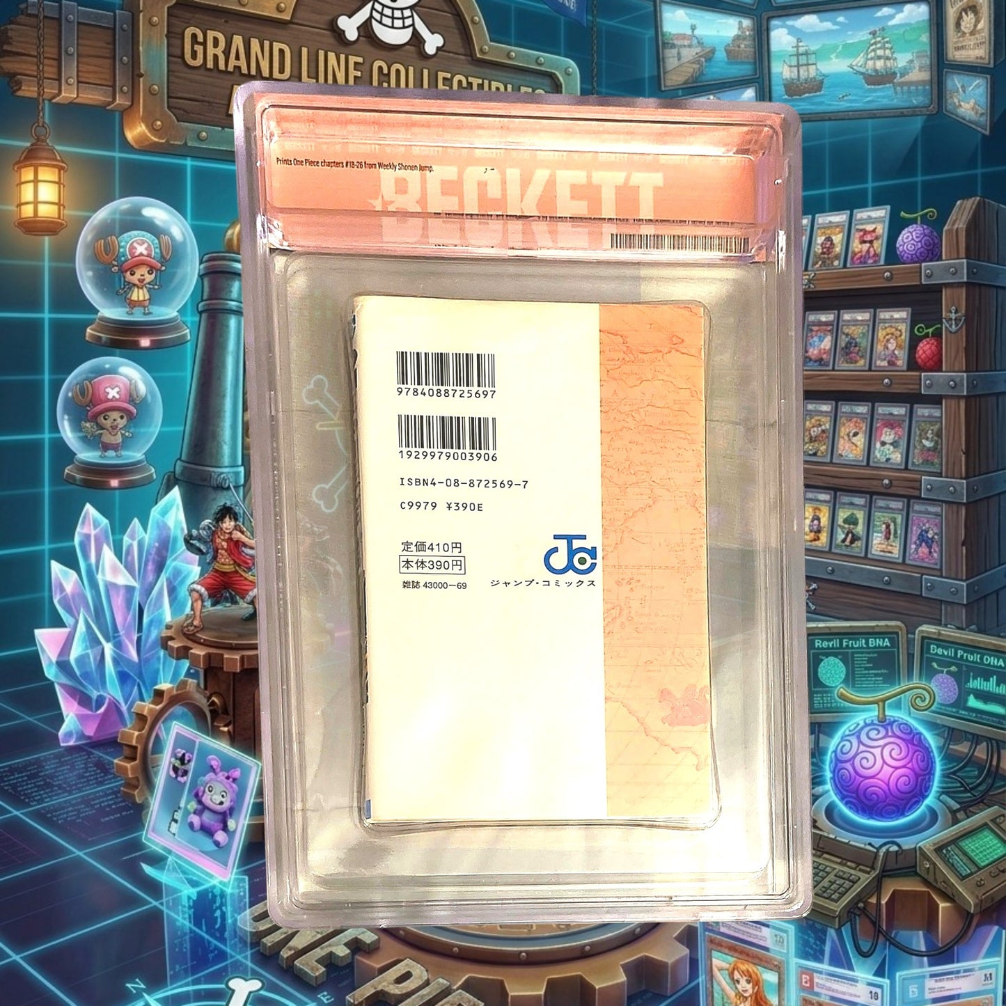 BGS 8.5 - One Piece manga Volume 03