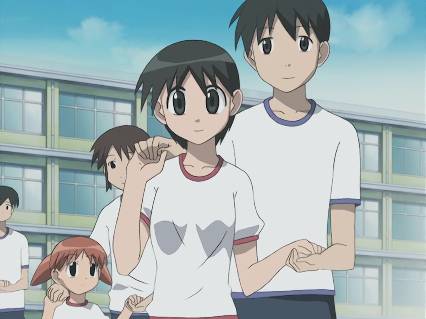 Azumanga Daioh Sakaki + Osaka animation genga set of 14