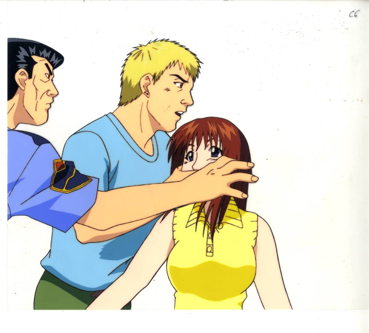 GTO Great Teacher Onizuka: Onizuka + Tomoko Nomura Animation Cel