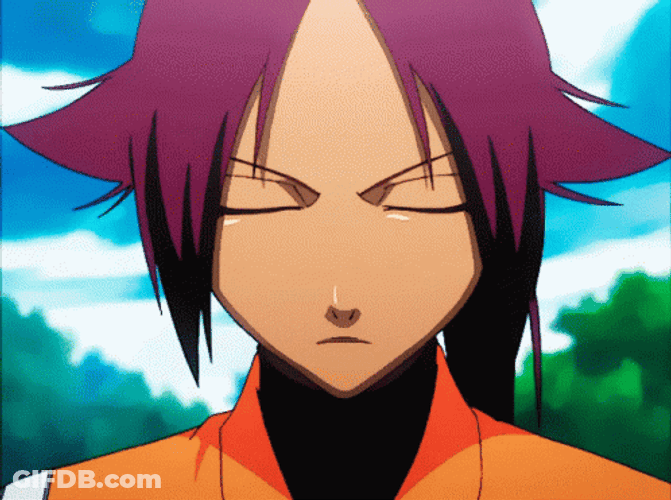Bleach Yoruichi animation genga