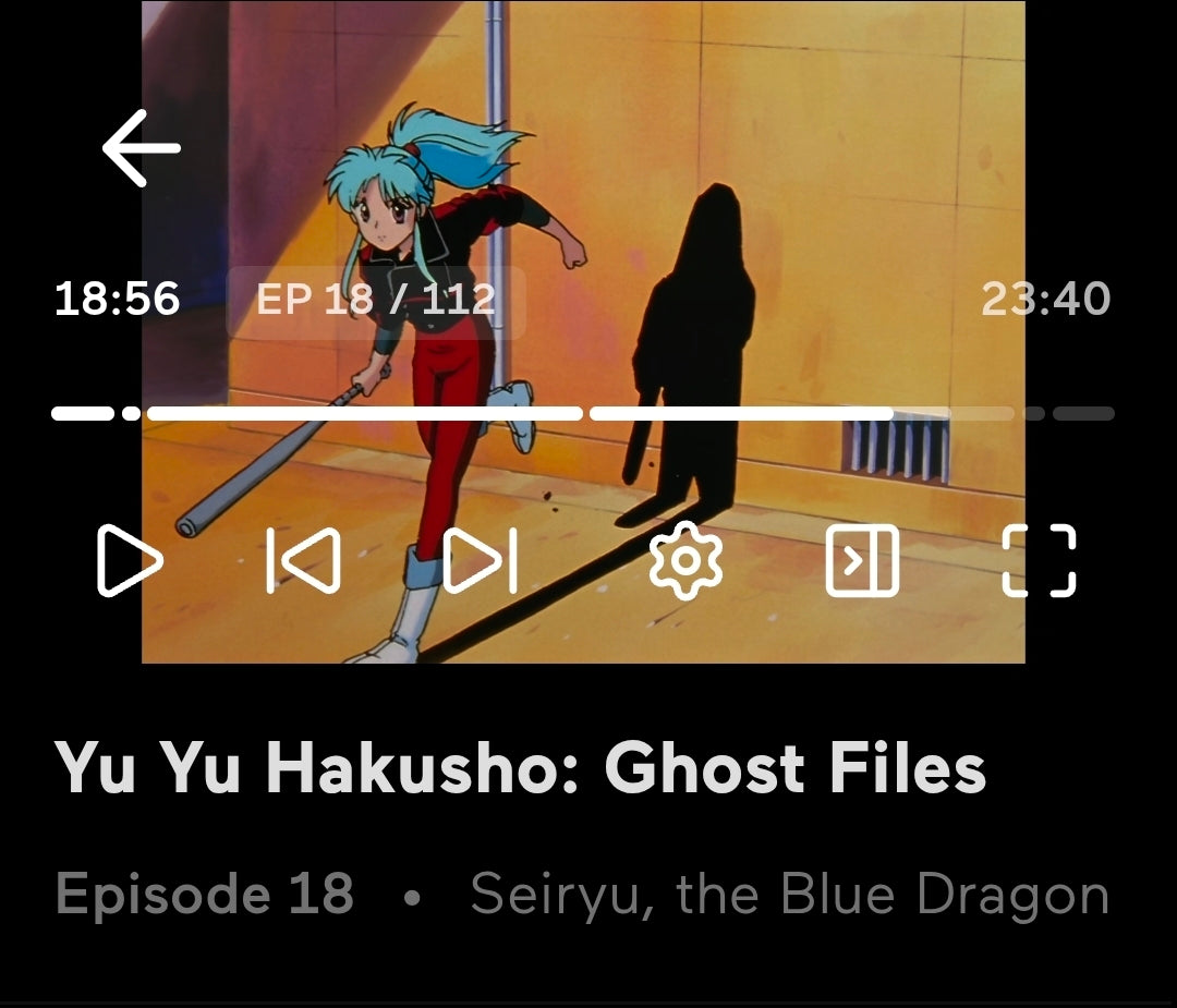 Yu Yu Hakusho: Botan animation genga Yoshihiro Togashi