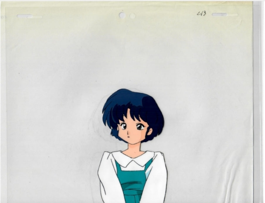 Ranma 1/2 Akane Tendo  animation cel Rumiko Takahashi