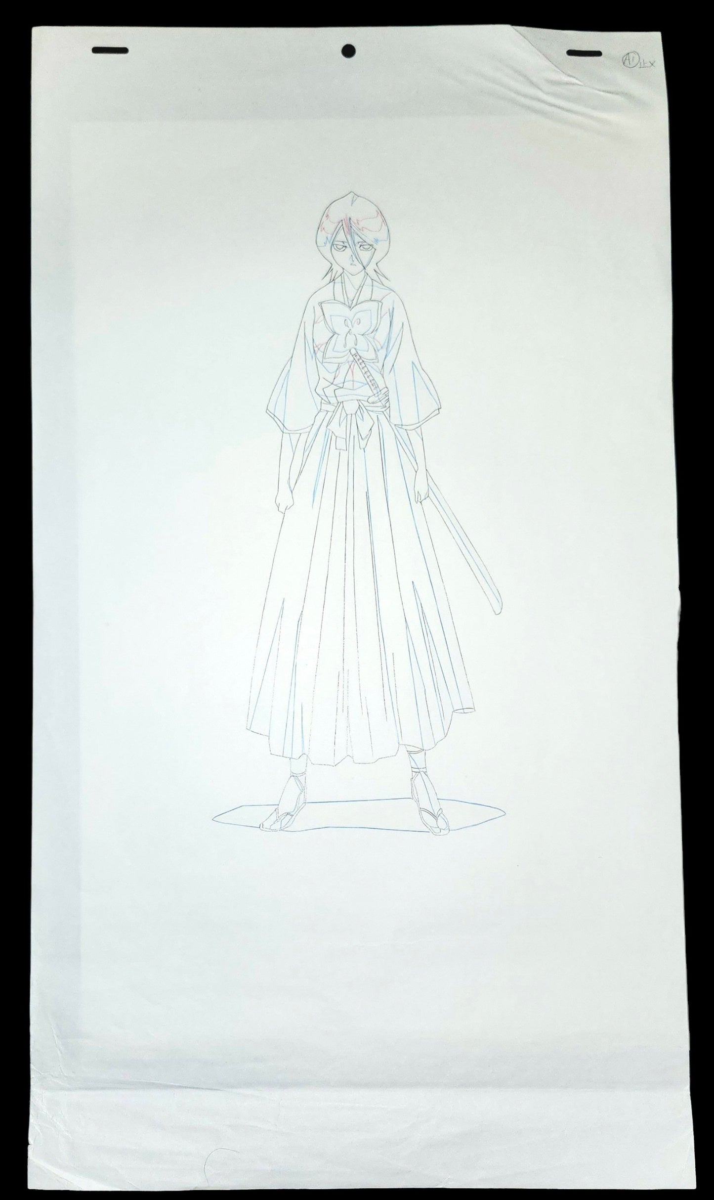 Bleach Rukia animation pan douga