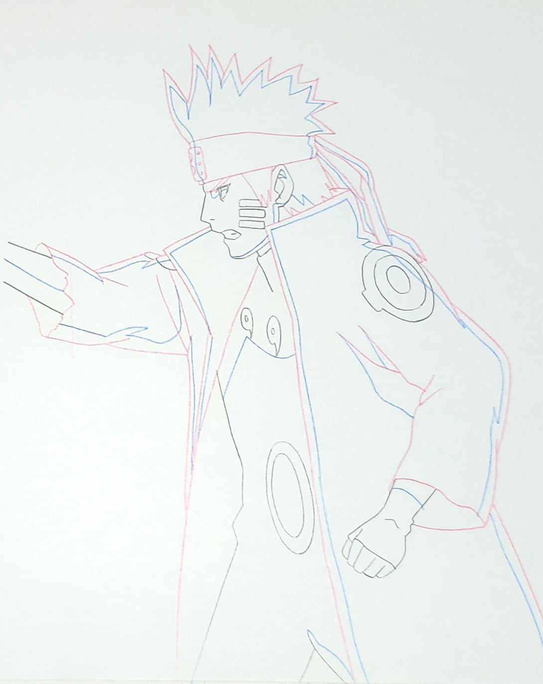 Naruto Shippuden: kcm Naruto Kurama Chakra Mode + Six Paths Sage Mode + Kurama Chakra Mode