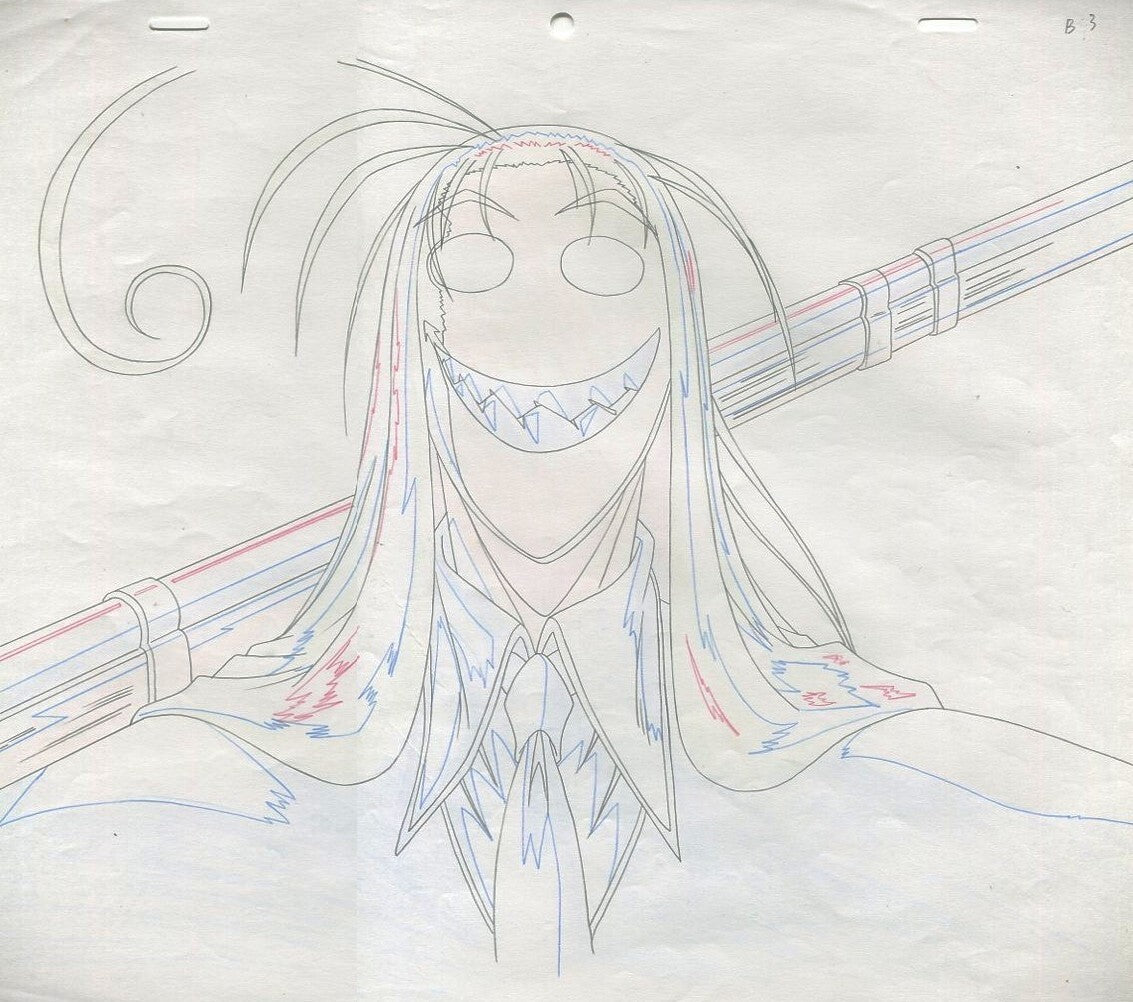 Hellsing Ultimate: Rip van Winkle animation douga