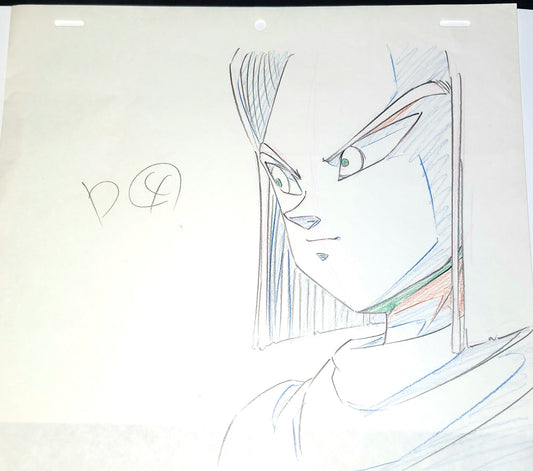 Dragonball z: Android 17 animation genga