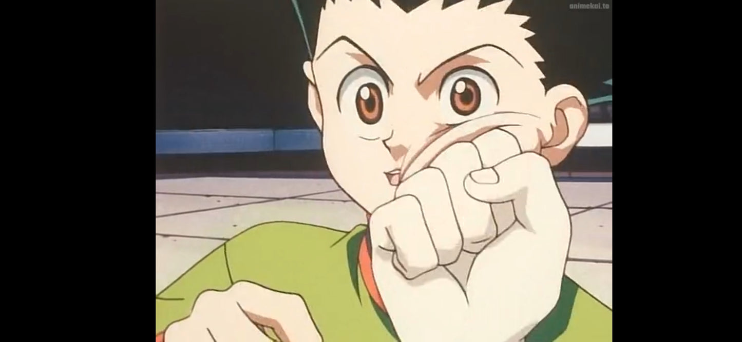 Hunter x Hunter: Hisoka vs Gon  large size animation Cel