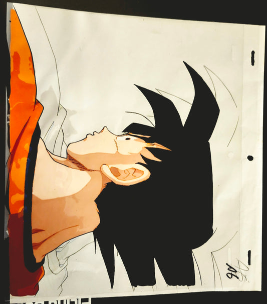 Dragonball Z Bardock special: Goku animation Cel