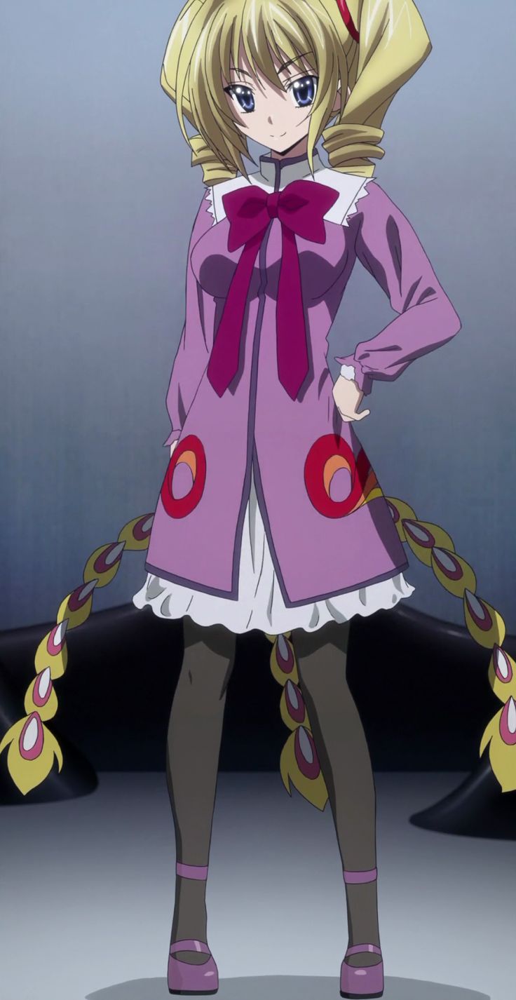 Highschool DxD: Ravel Phoenix 3 pg tall animation layout pan genga