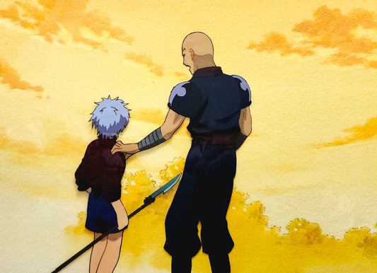 Hunter X Hunter: Killua + Hanzo animation Cel + background