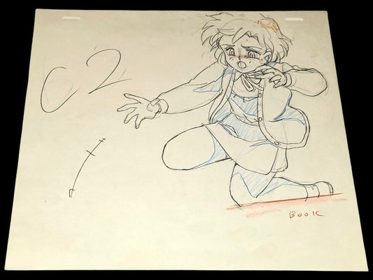 Sailor Moon: Ami Mizuno/Sailor Mercury animation genga 6 pc