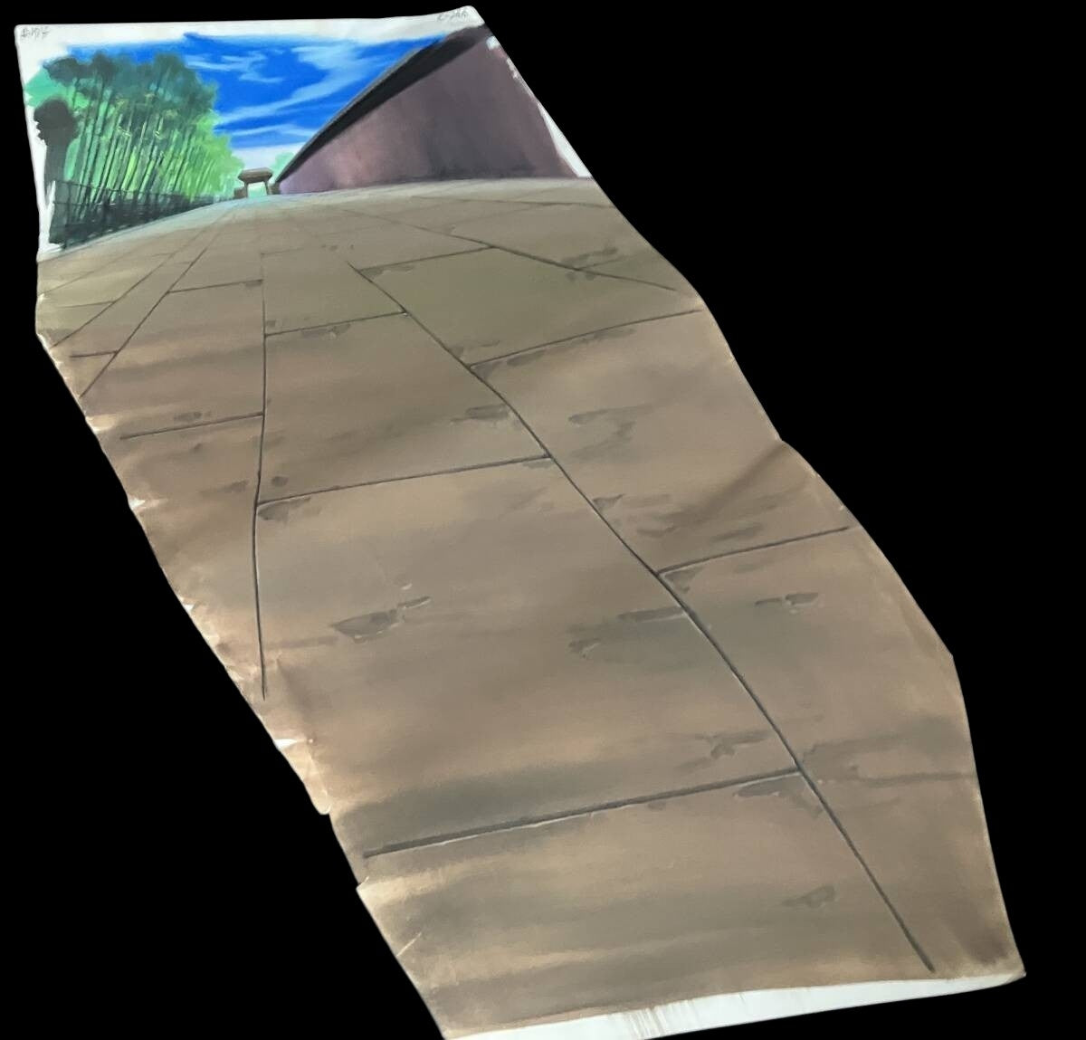 Bleach: pan animation background + layout set
