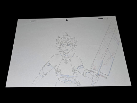 Black Clover: Asta animation genga set 2 pc
