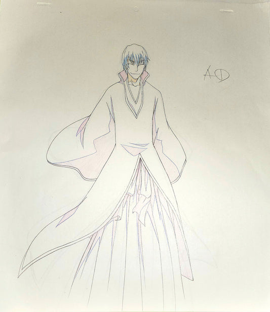 Bleach: Ichimaru Gin animation large/pan genga
