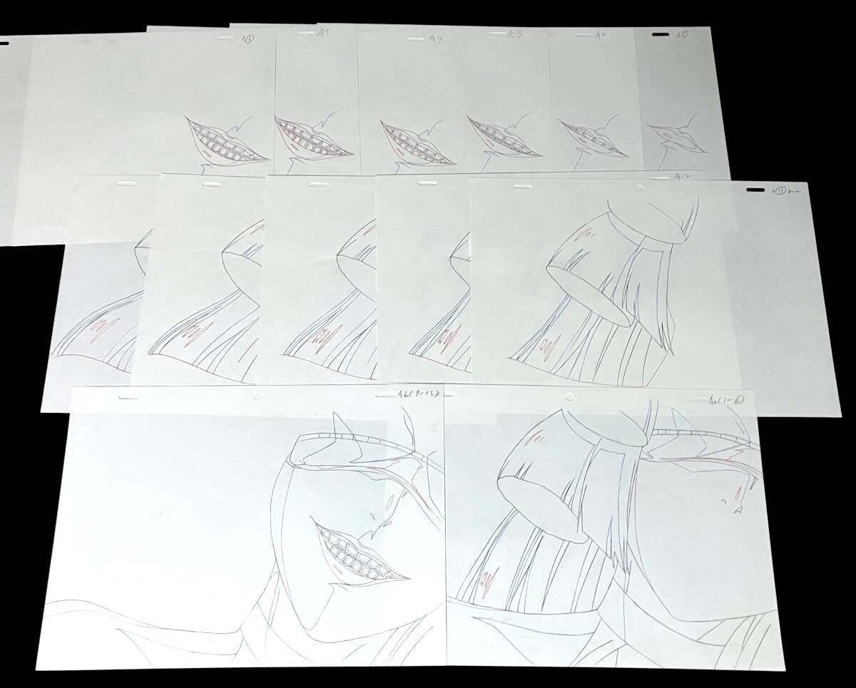 Tokyo Ghoul:re: Nutcracker animation layout + genga + douga 17 pc lot