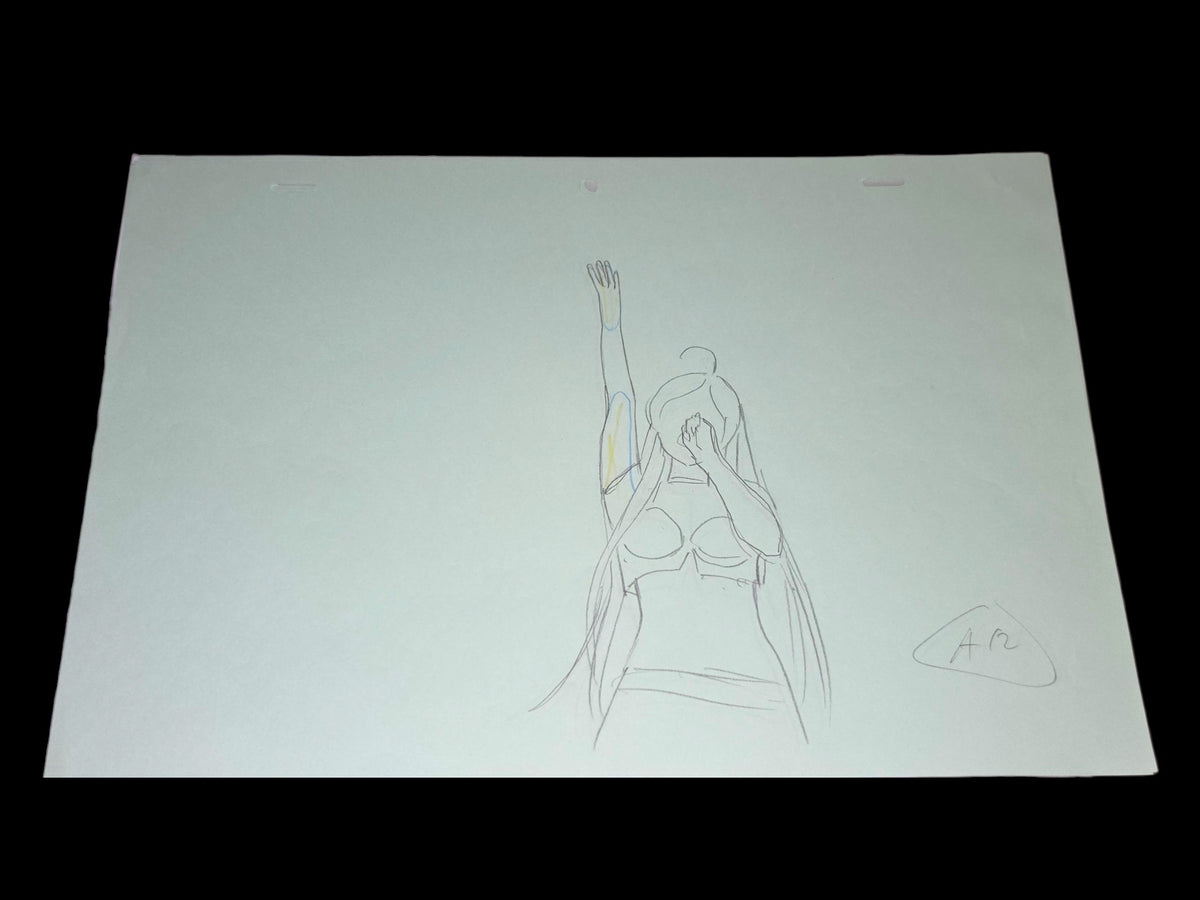 Rosario + Vampire: Opening Moka Akashiya animation OP genga 8 pc