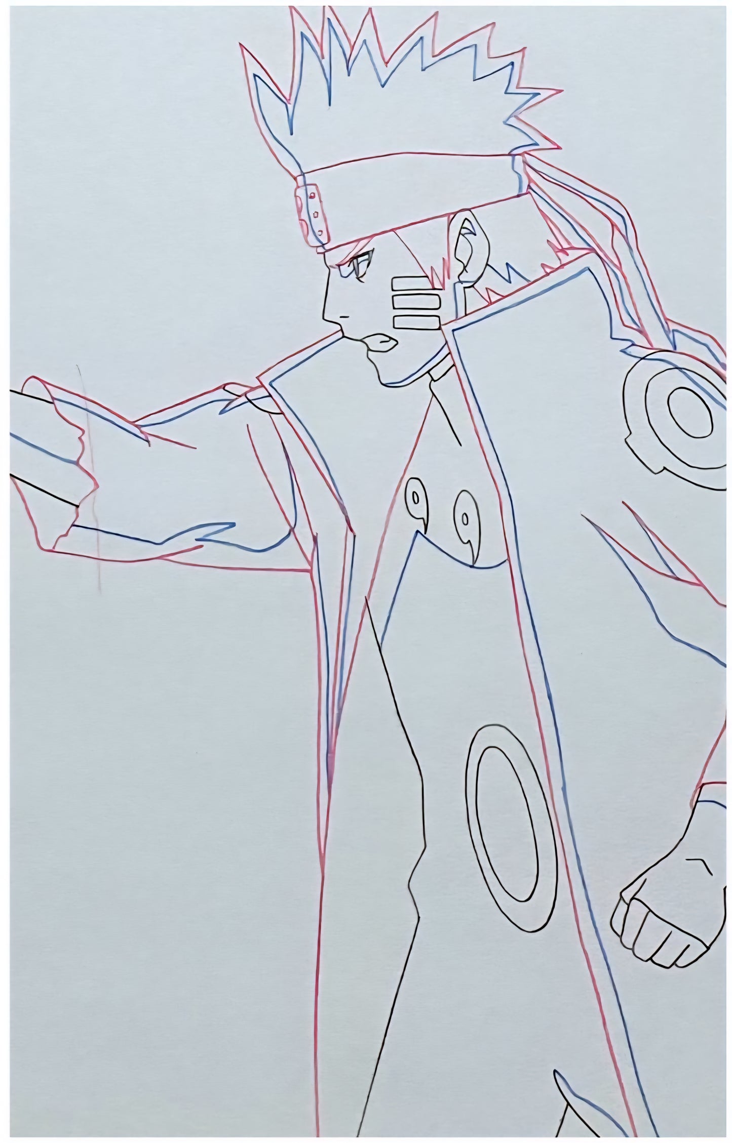 Naruto Shippuden: Naruto Kurama Chakra Mode + Six Paths Sage Mode + Kurama Chakra Mode