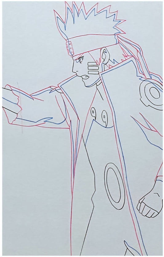 Naruto Shippuden: Naruto Kurama Chakra Mode + Six Paths Sage Mode + Kurama Chakra Mode