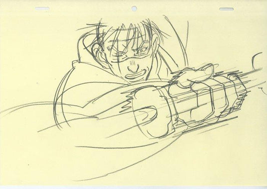 Blade of the Immortal(2019) Manji key animation genga