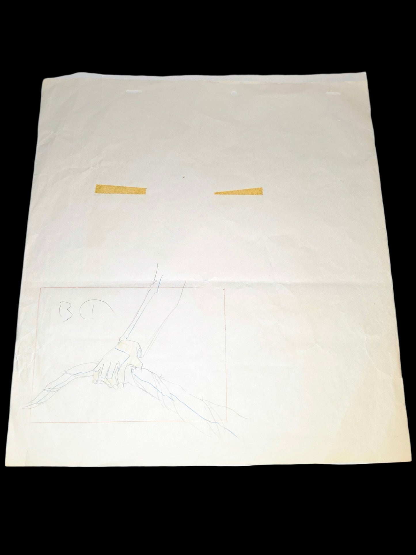Sailor Moon: Hotaru Tomoe / Sailor Saturn pan animation genga 3 pc
