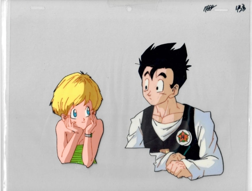 Dragonball Z: Gohan animation cel Akira Toriyama