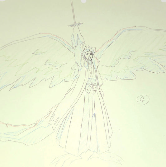 Bleach: Toshiro
Hitsugaya Hyõrinmaru's Bankai animation genga