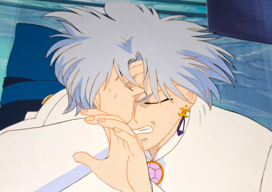 Sailor moon: Prince Demande  (Prince Diamond) animation cel + background