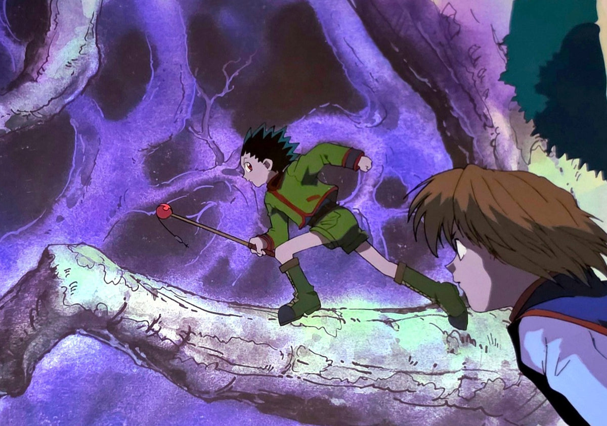 Hunter X Hunter: Gon + Kurapika animation Cel