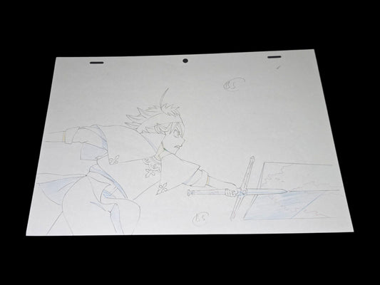 Black Clover/Bleach: Asta/Ulquiorra animation genga 10 pc