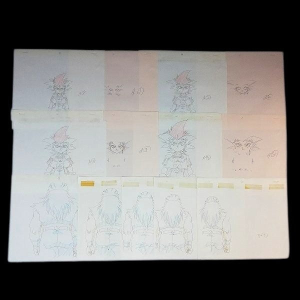 Beyblade VForce: Ozuma & Dunga animation genga/douga huge lot