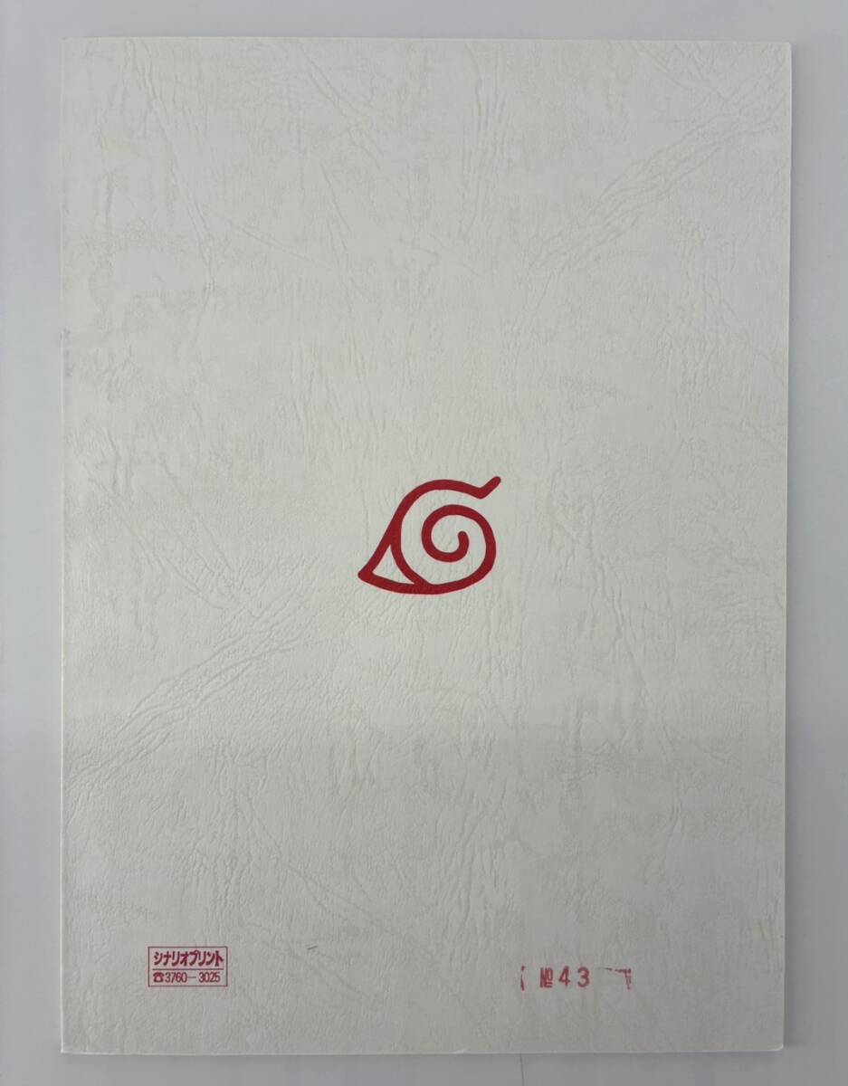 Naruto Shippuden #295 original studio script