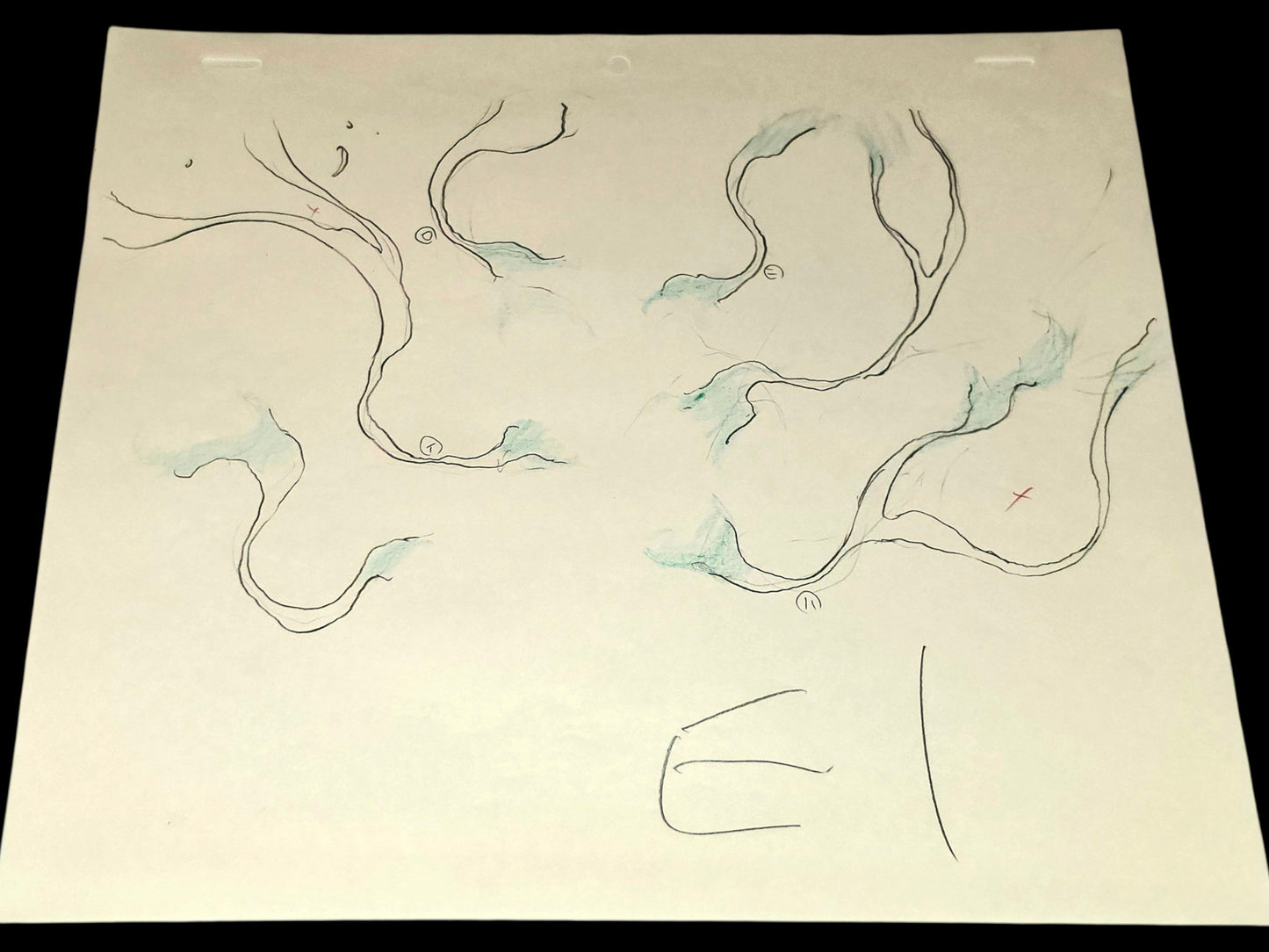 Sailor Moon: Ami Mizuno/Sailor Mercury animation genga 8 pc