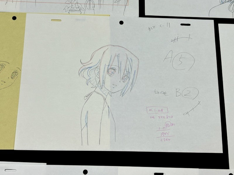 El Cazador de la Bruja (The Hunter of the Witch):  ED Ellis genga + douga + layout lg lot