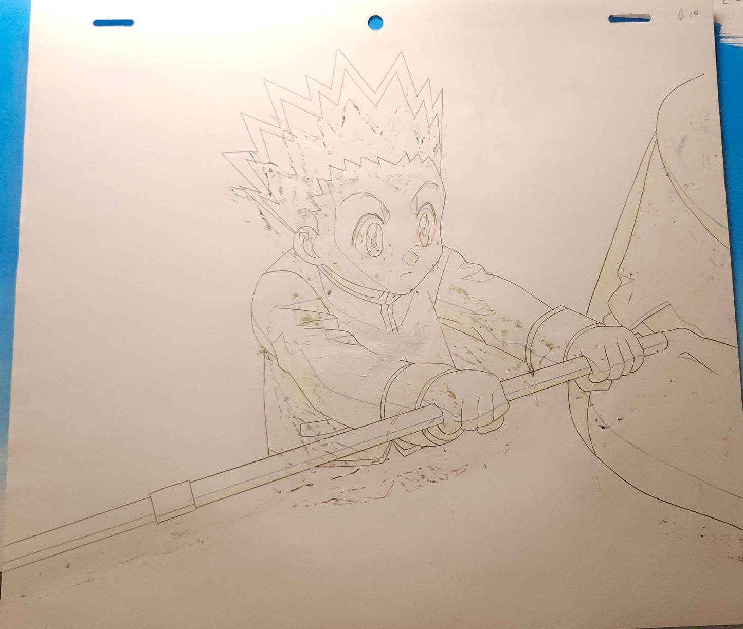 Hunter X Hunter: Gon animation Cel + background
