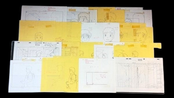 Digimon Frontier: Junpei & Classmate ep 24 animation genga lot