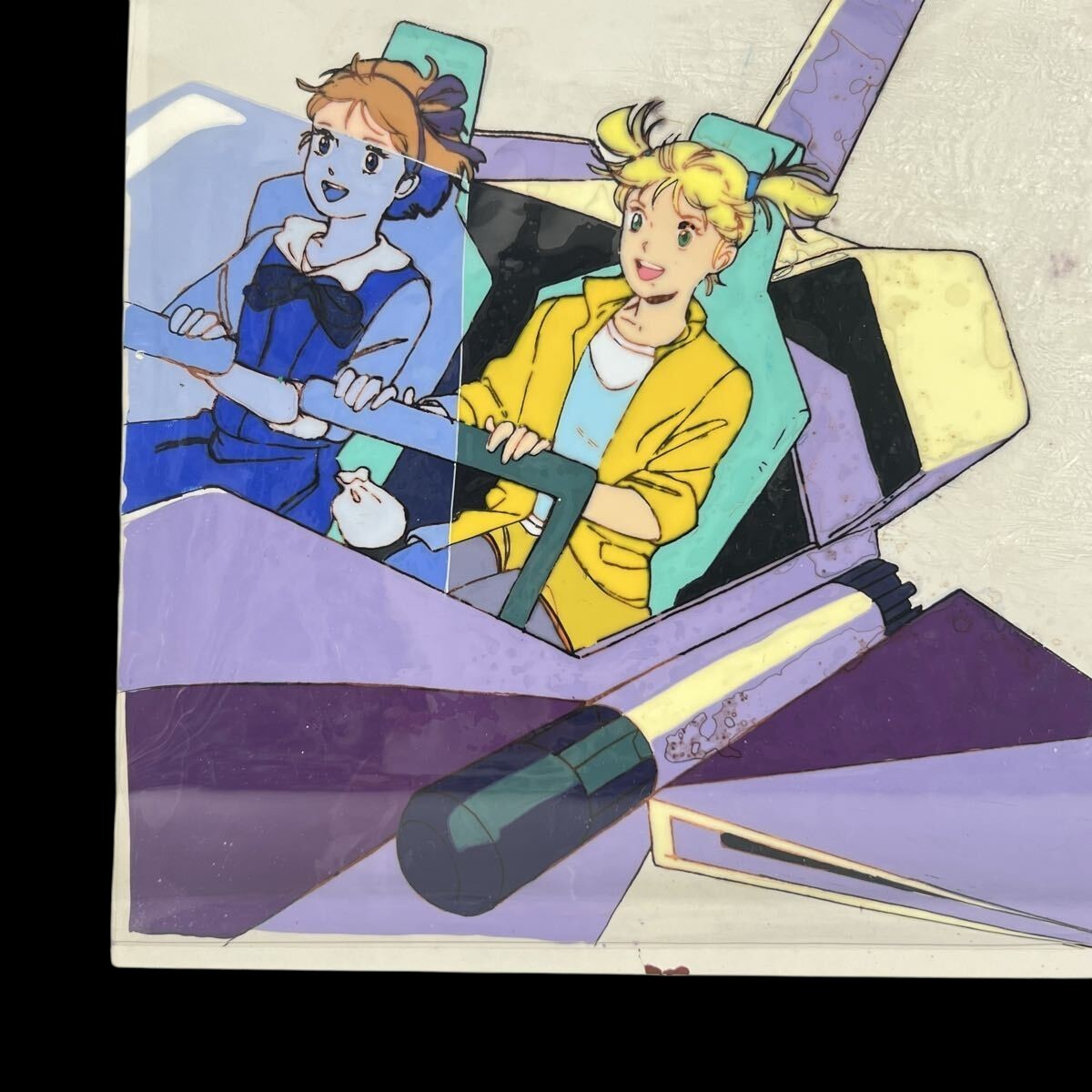 Robot Carnival - Starlight Angel: 2 people on the amusement park ride